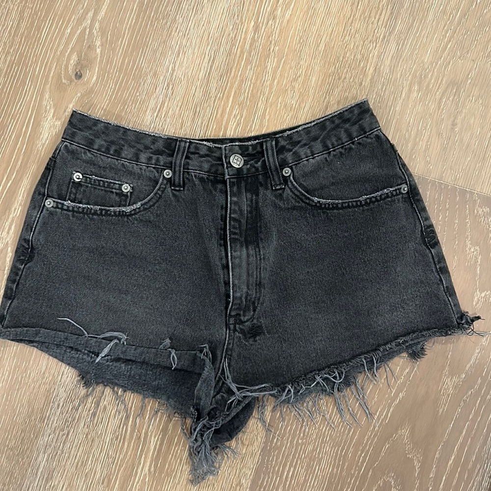 Black Ksubi jean shorts size 29